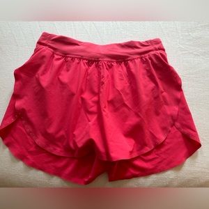 Lululemon Fast and Free High Rise Reflective Classic fit 3” Shorts